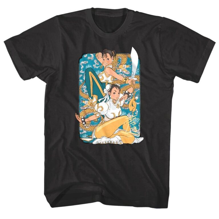 Street Fighter Chun Li Anime T-Shirt