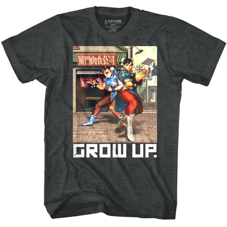 Street Fighter Chun Li Grow Up T-Shirt