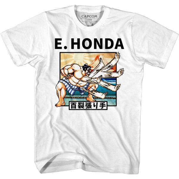 Street Fighter E. Honda Hundred Hand Slap T-Shirt
