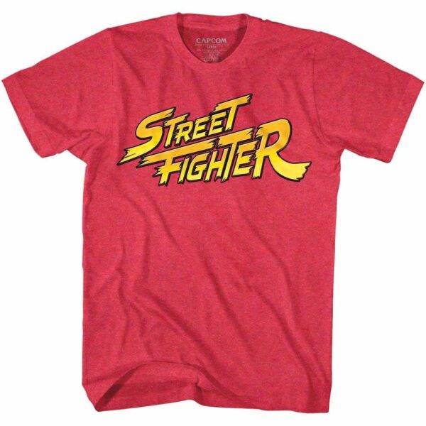 Street Fighter Gold Logo T-Shirt