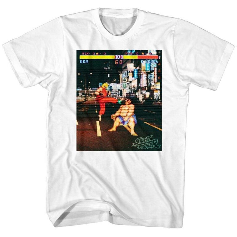 Street Fighter Ken v Honda T-Shirt