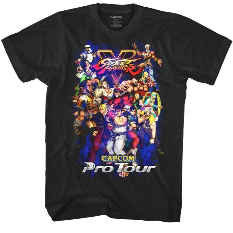 Street Fighter 5 Pro-Tour T-Shirt