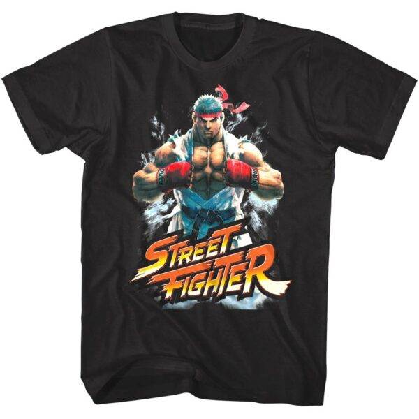 Street Fighter Ryu Fist Bumping T-Shirt