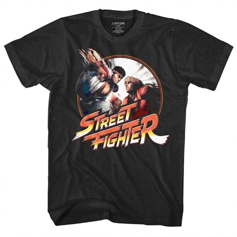 Street Fighter Ryu Versus Ken T-Shirt