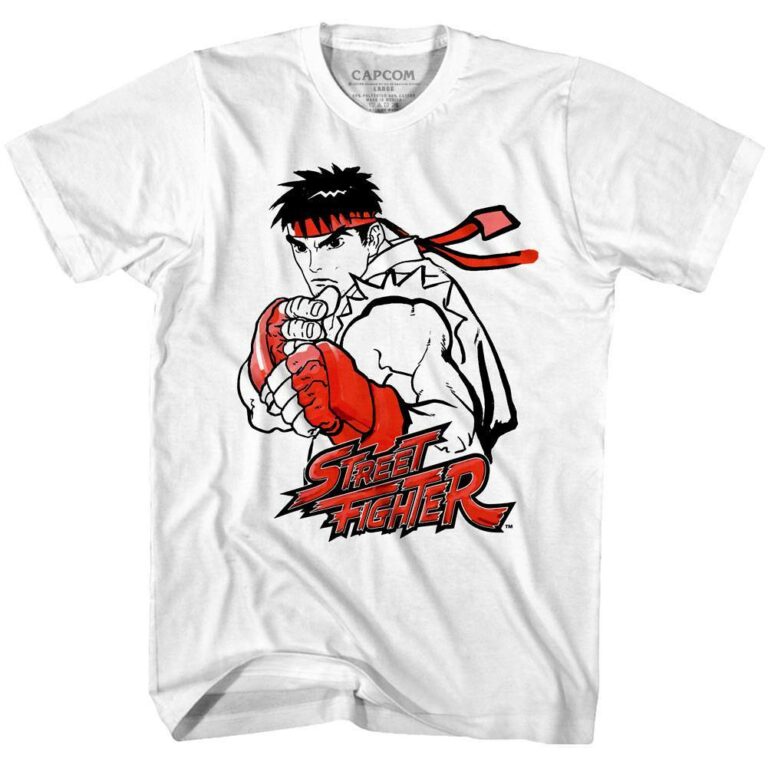 Street Fighter Ryu Combat Stance T-Shirt