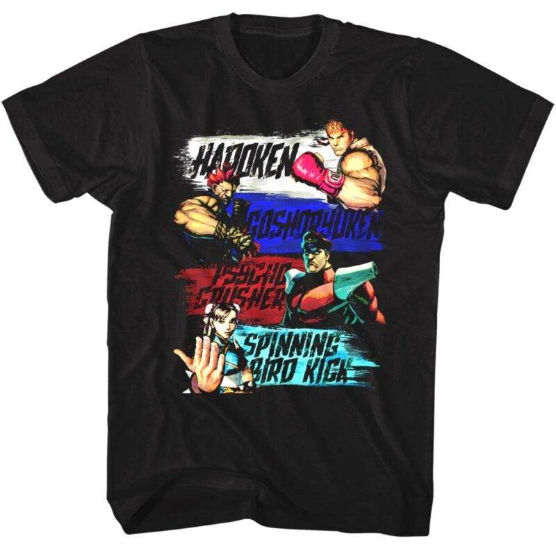 Street Fighter Special Moves T-Shirt