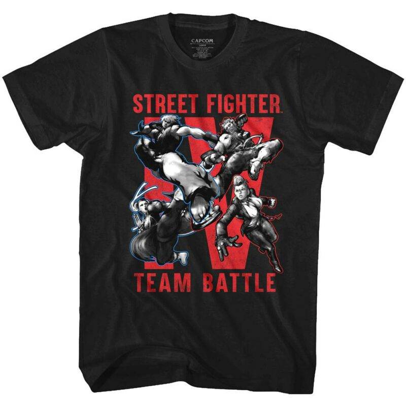 Street Fighter 4 Team Battle T-Shirt