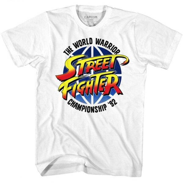 Street Fighter World Warrior Champ 1992 T-Shirt