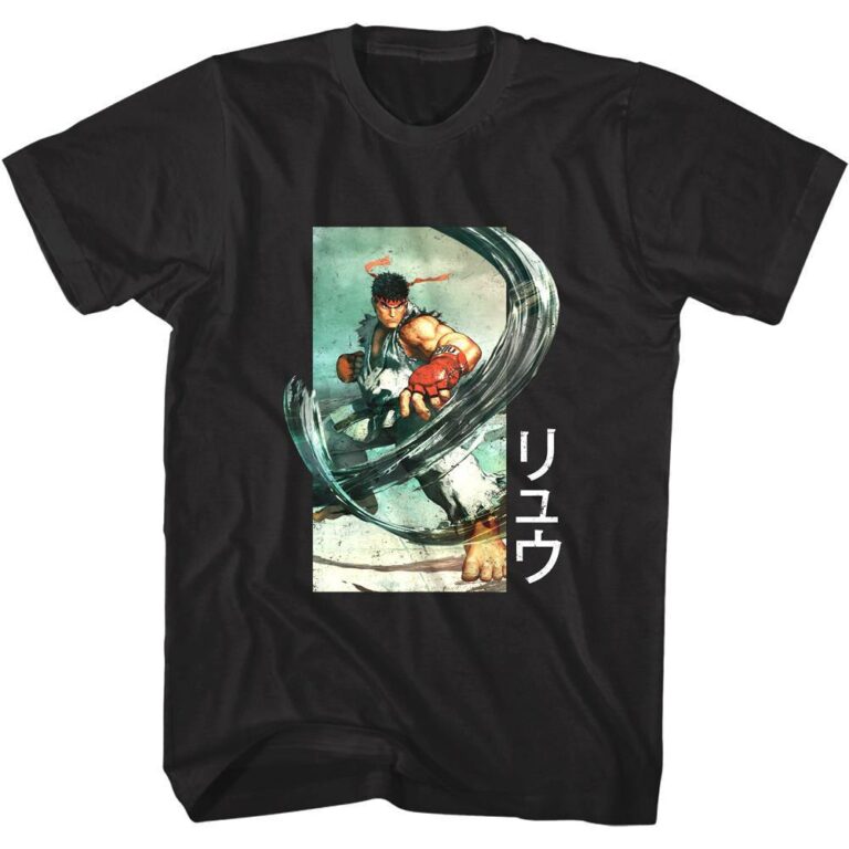 Street Fighter Ryu Hadouken T-Shirt