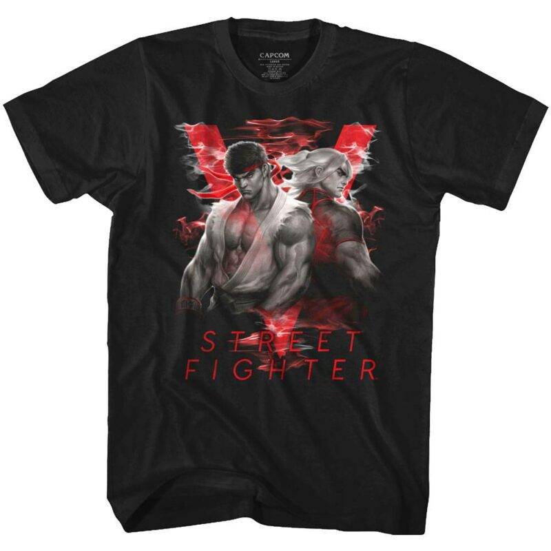 Street Fighter 5 Ryu & Ken T-Shirt