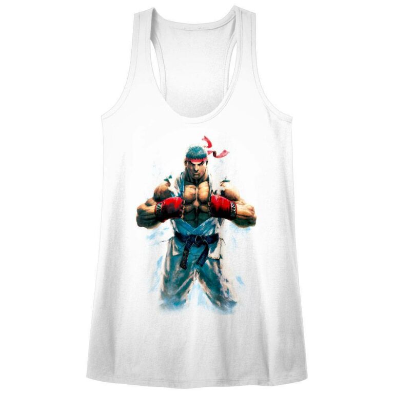 Street Fighter Ryu Fist Bump Tank Top