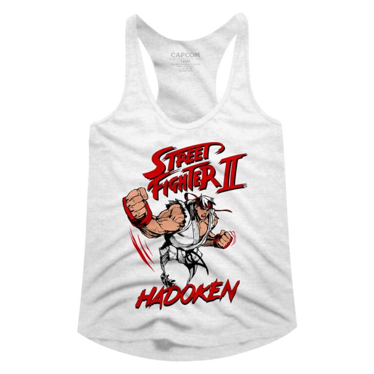 Street Fighter Ryu Hadoken Women’s Tank Top