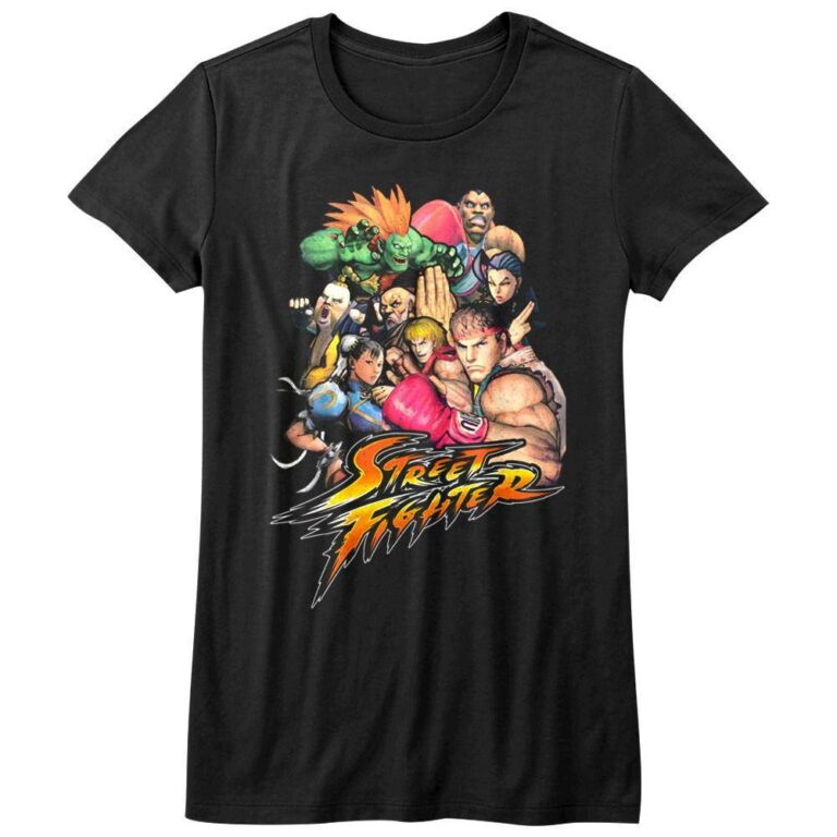 Street Fighter Family Photo T-Shirt