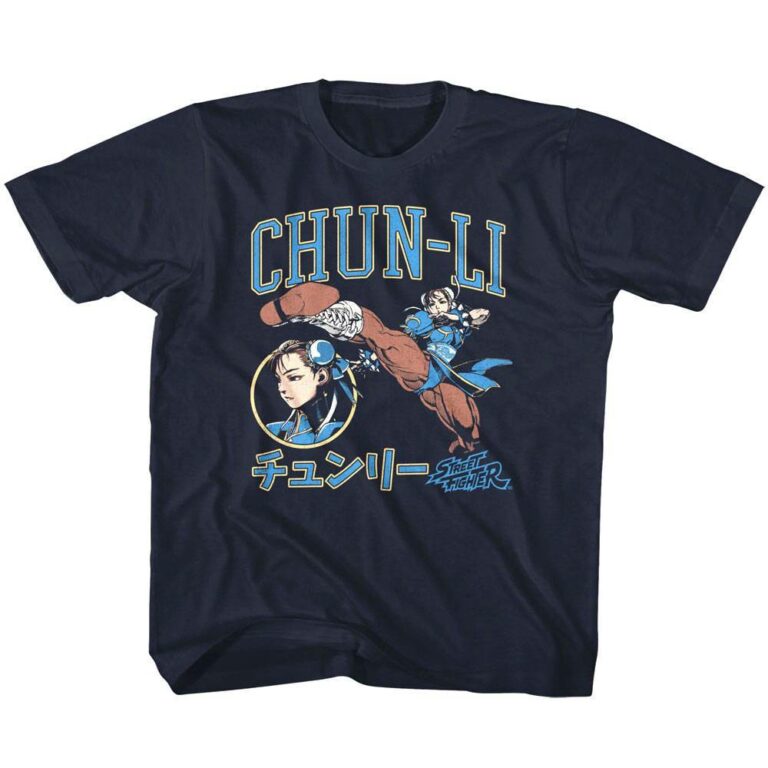 Street Fighter Chun-Li Chinese Kempo T-Shirt