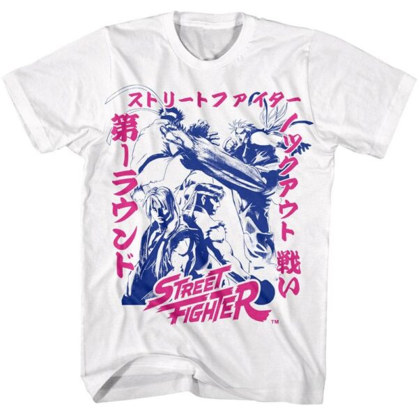 Street Fighter Japanese Origins T-Shirt