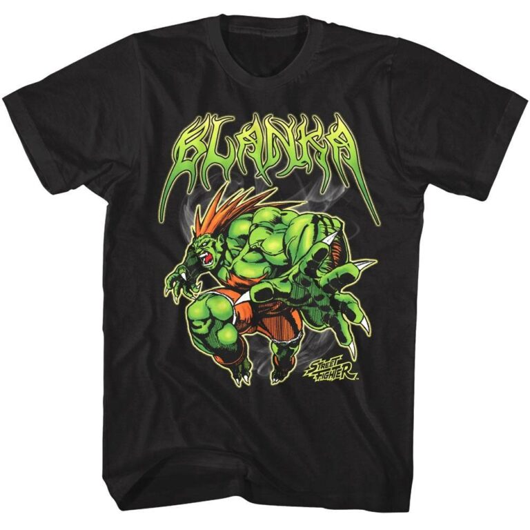 Street Fighter Blanka Smokin T-Shirt