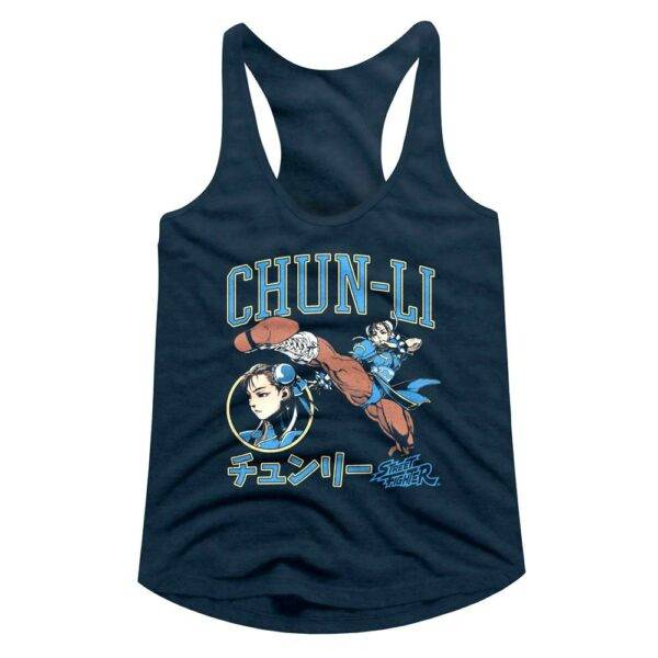 Street Fighter Chun-Li Chinese Kempo Tanktop