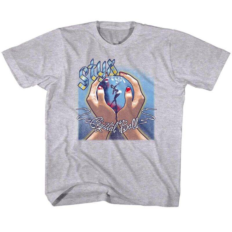 Styx Crystal Ball Album Kids T Shirt