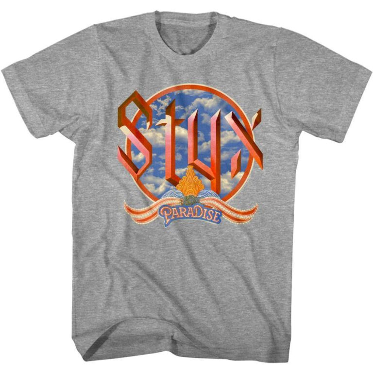 Styx Paradise Cloudy Skies Men's T Shirt