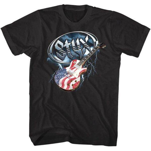 Styx Dennis Deyoung USA Guitar Men’s T Shirt