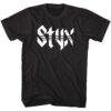 Styx Rock Band Logo Men’s T Shirt