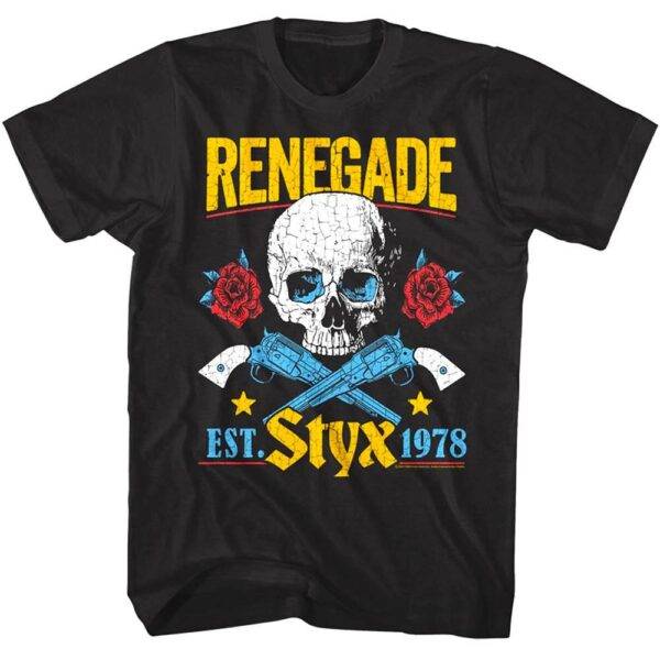 Styx Renegade Skull Men's T Shirt