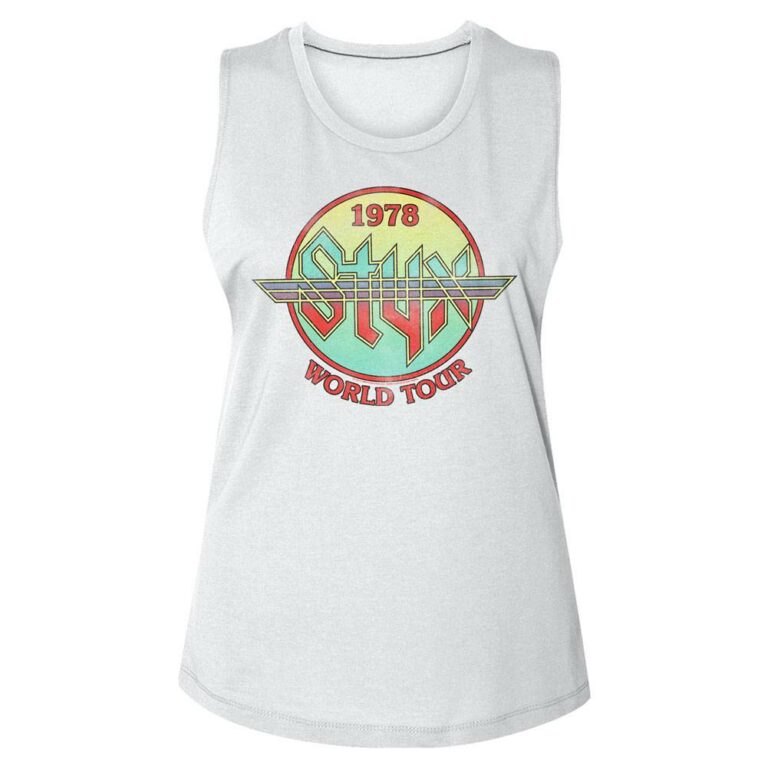 Styx Grand World Tour 1978 Women's Tank