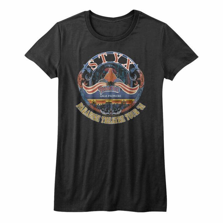 Styx Paradise Theatre Tour 1981 Women's T Shirt