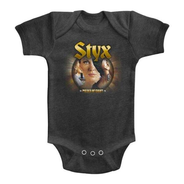 Styx Pieces of Eight Album Baby Onesie