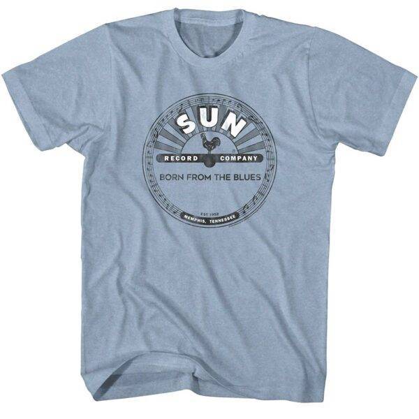 Sun Records Born from The Blues Logo T-Shirt