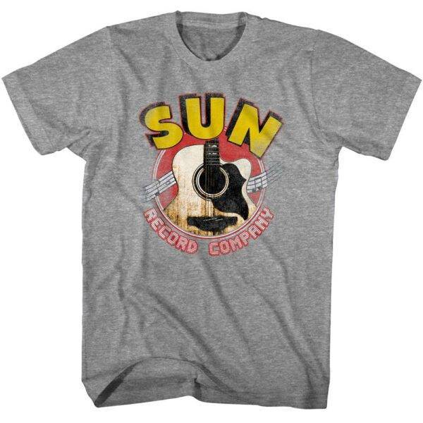 Sun Record Company Acoustic Guitar T-Shirt