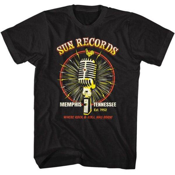 Johnny cash sun records shirt best sale