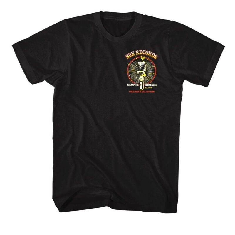 Sun Records Microphone Burst T-Shirt