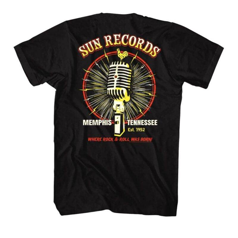 Sun Records Microphone Burst T-Shirt