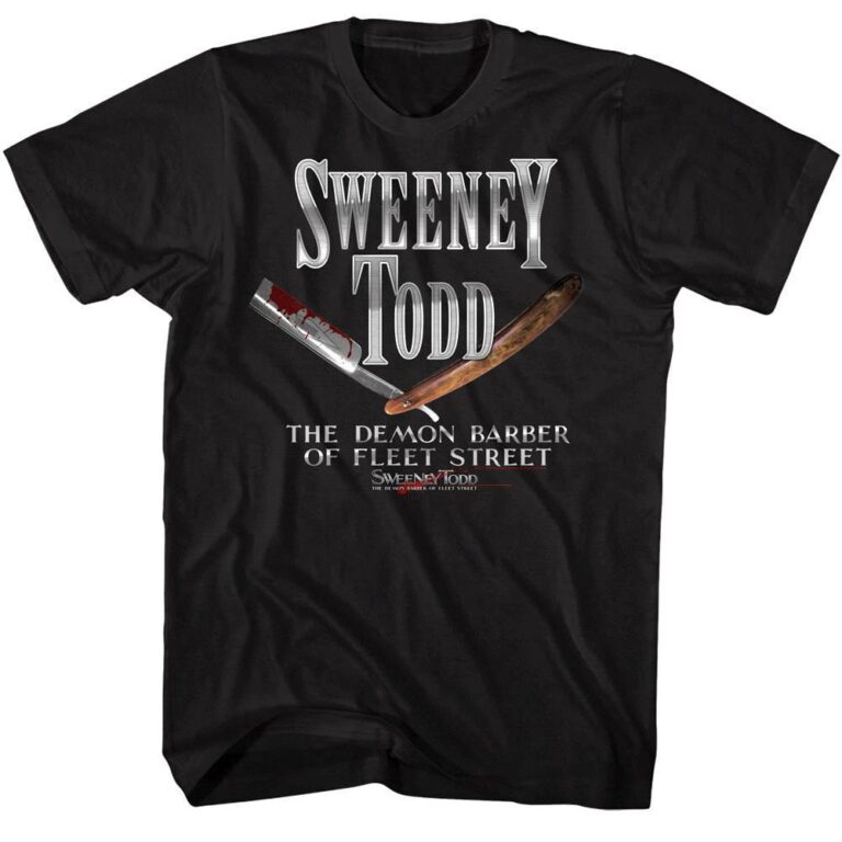 Sweeney Todd Demon Barber of Fleet Street Men’s T Shirt