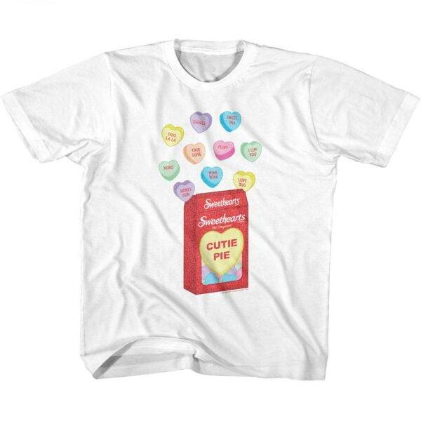 Sweethearts Cutie Pie Box Kids T Shirt