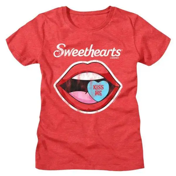 Sweethearts Kiss Me Lips Women's T Shirt