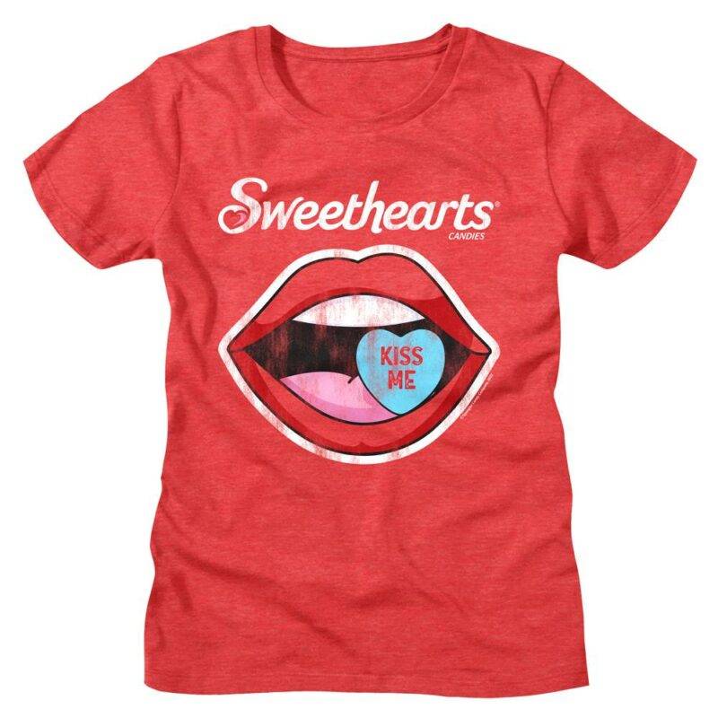 Sweethearts Kiss Me Lips Women's T Shirt