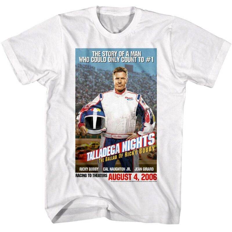 Talladega Nights Movie Poster T-Shirt