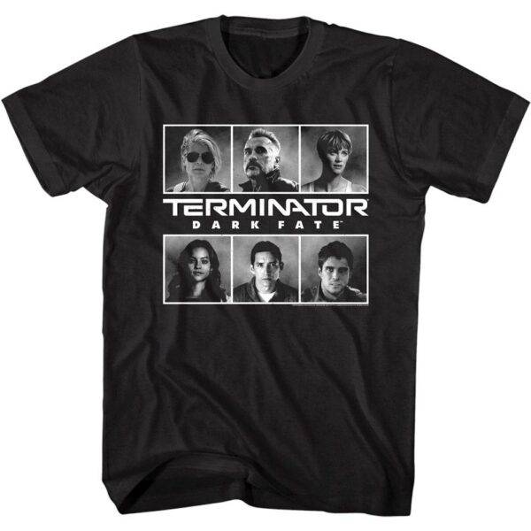 Terminator Dark Fate Characters T-Shirt