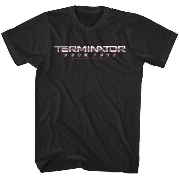 Terminator Dark Fate Chrome Logo T-Shirt