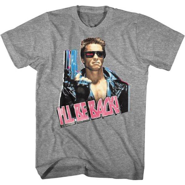 Terminator Arnie I'll be Back T-Shirt