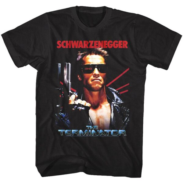 Terminator Schwarzenegger Poster T-Shirt