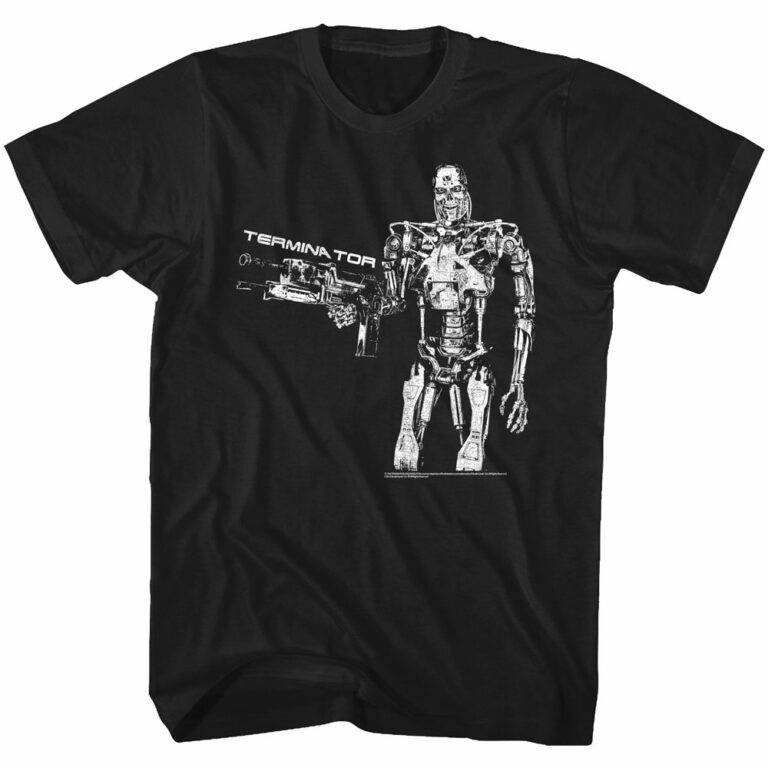 Terminator Cyborg Plasma Rifle T-Shirt