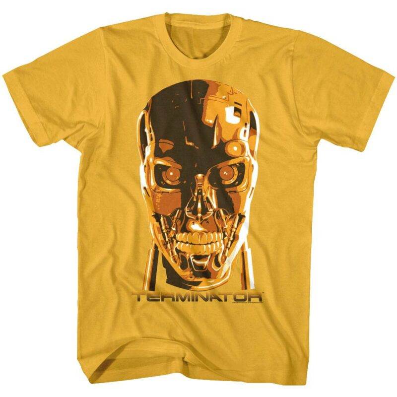 Terminator T800 Cyborg Skull T-Shirt