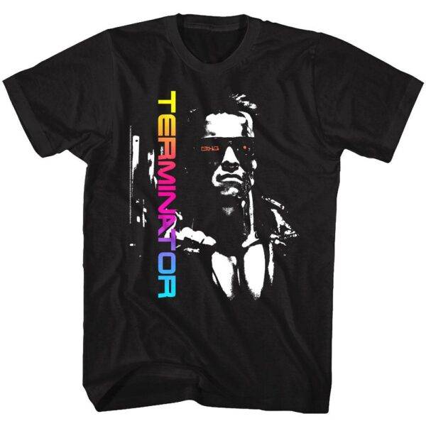 Terminator Neon Rainbow T-Shirt