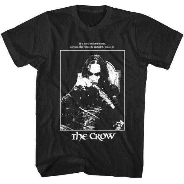 The Crow World Without Justice Men’s T Shirt