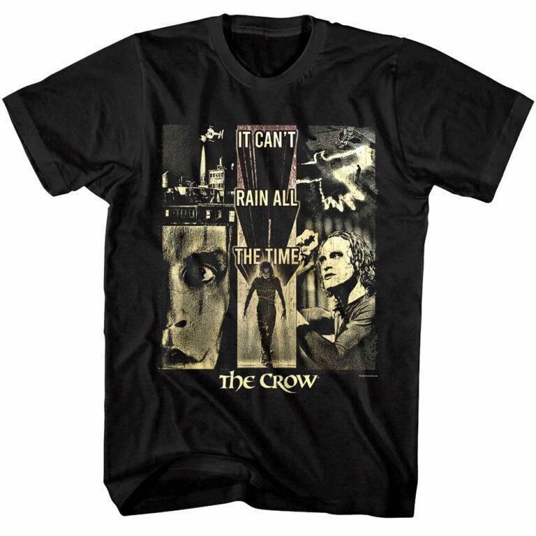 The Crow Rain Montage Men’s T Shirt