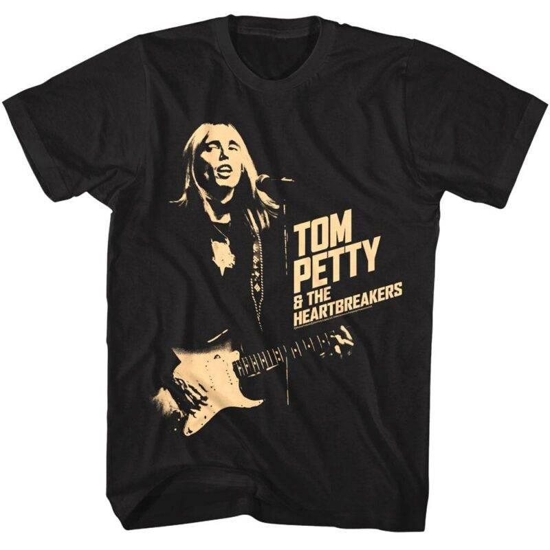 Tom Petty & the Heartbreakers Live on Stage Men’s T Shirt