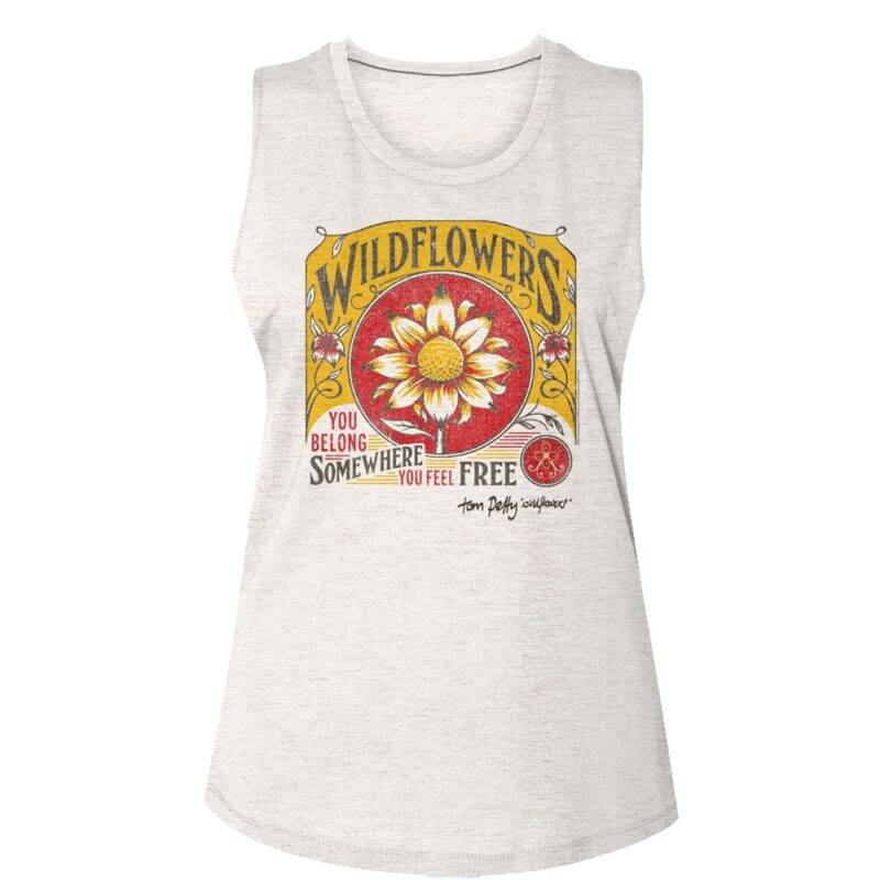 Tom Petty & the Heartbreakers Wildflowers Women's Tank